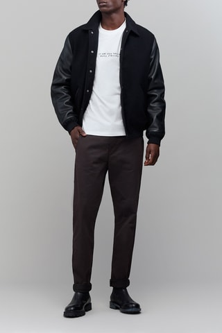 Chino - Marron foncé - IKKS