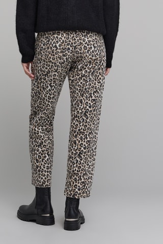 Pantalon droit - Beige et noir - IKKS