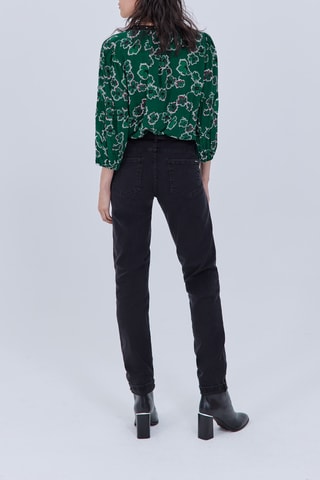 Jean slim taille basse - Noir - IKKS