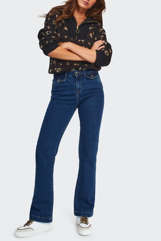 Jean flare - Bleu - I.Code