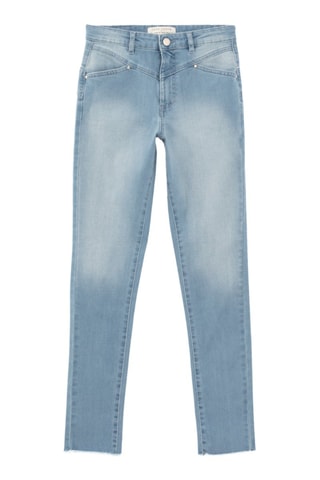 Jean slim taille haute - Bleu clair - IKKS