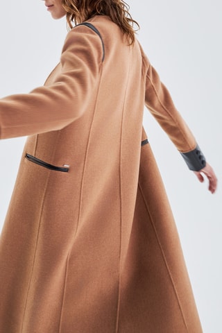 Manteau en laine - Camel - IKKS