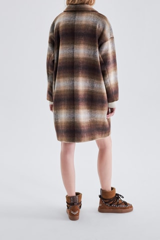 Manteau - Marron et beige - IKKS