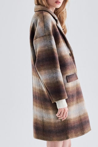 Manteau - Marron et beige - IKKS