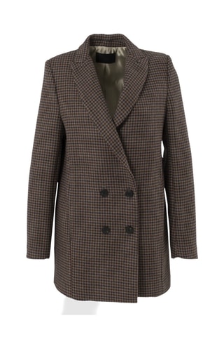 Manteau en laine - Marron - IKKS