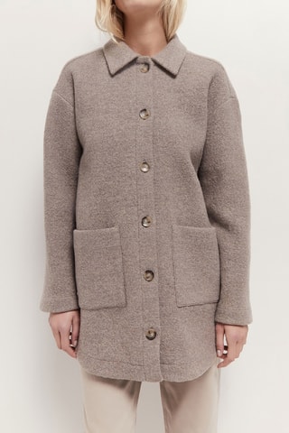 Manteau en laine - Beige  - One Step