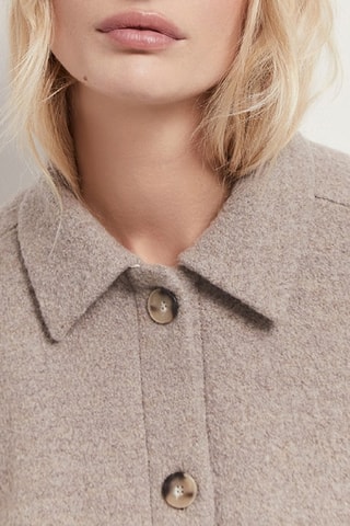 Manteau en laine - Beige  - One Step