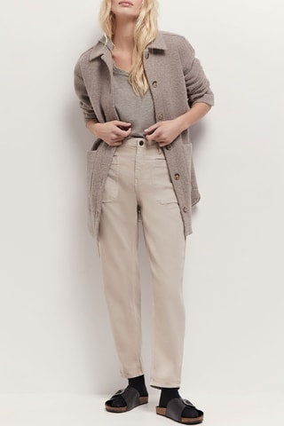 Manteau en laine - Beige  - One Step