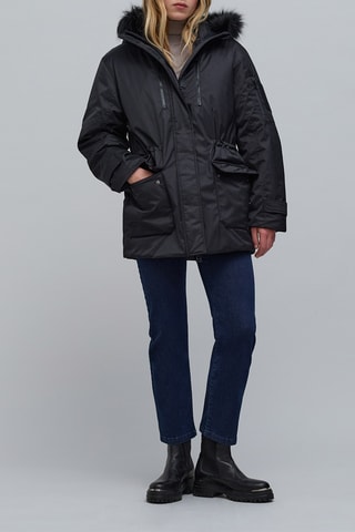 Parka à capuche - Noir - IKKS