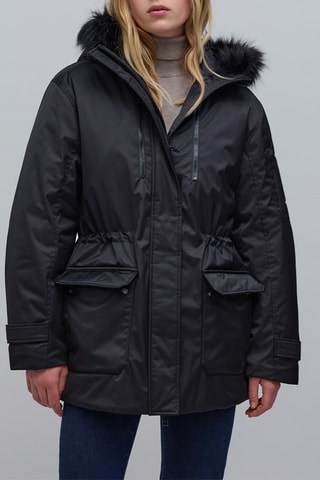 Parka à capuche - Noir - IKKS