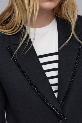 Manteau en laine - Noir - IKKS