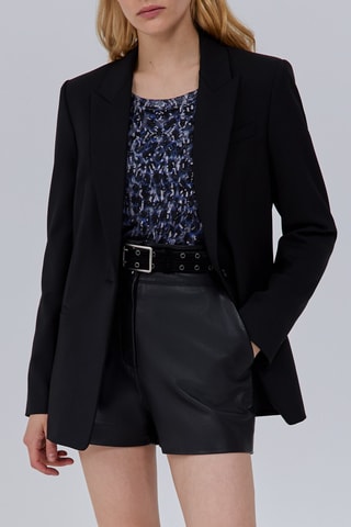 Veste en laine - Noir - IKKS