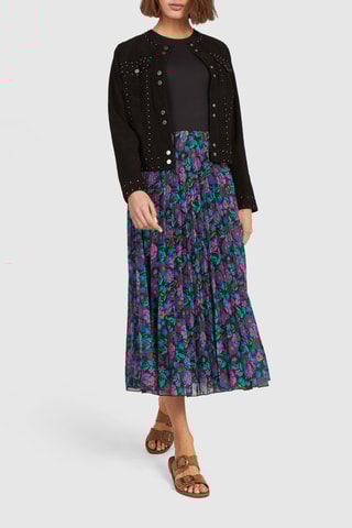 Veste en cuir - Noir - I.Code