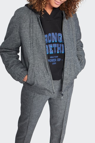 Teddy à capuche - Gris - I.Code