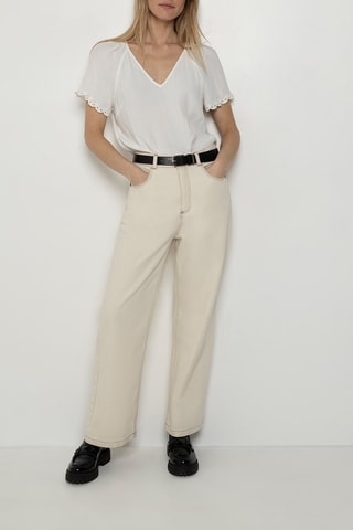 Top - Ecru - One Step