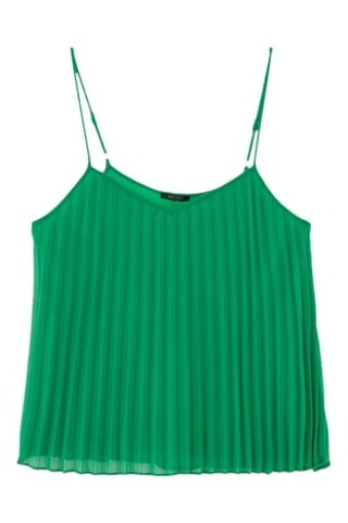 Top plissé - Vert - IKKS