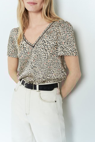 Top - Beige  - One Step