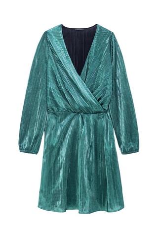 Robe plissée - Vert - IKKS