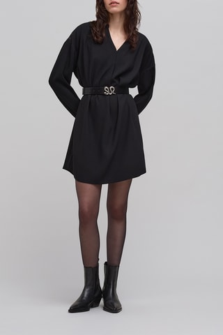 Robe droite - Noir - IKKS