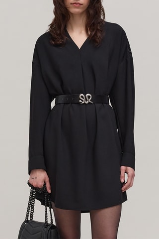 Robe droite - Noir - IKKS