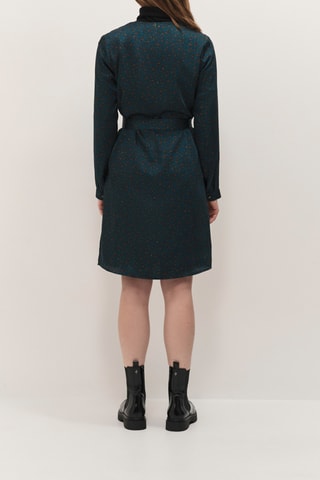 Robe chemise - Vert foncé  - One Step