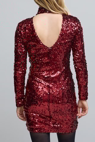 Robe fourreau - Rouge - IKKS