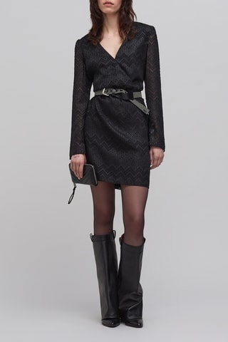 Robe droite - Noir - IKKS