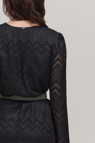 Robe droite - Noir - IKKS