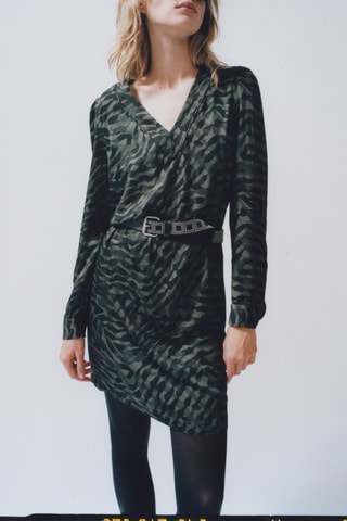 Robe droite - Kaki - IKKS