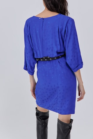 Robe droite - bleu électrique - IKKS