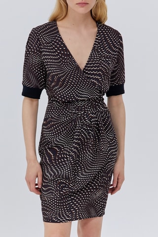 Robe portefeuille - Bordeaux - IKKS