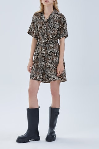 Robe chemise - Noir - IKKS