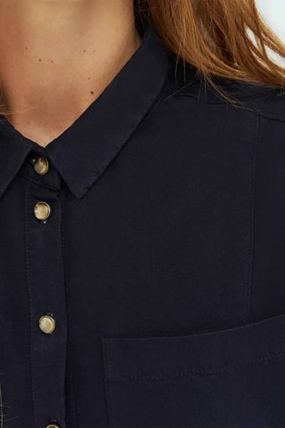 Robe chemise - Bleu marine - One Step