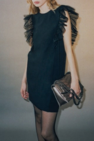 Robe droite - Noir - IKKS