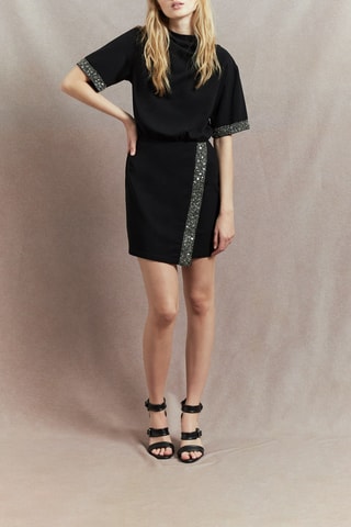 Robe patineuse - Noir - IKKS