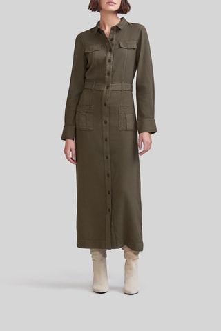 Robe chemise - Kaki - IKKS