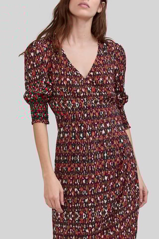 Robe midi - Noir - IKKS