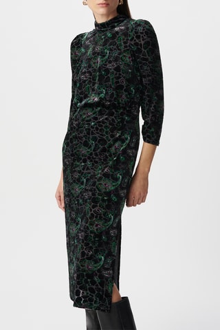 Robe midi - Noir - IKKS