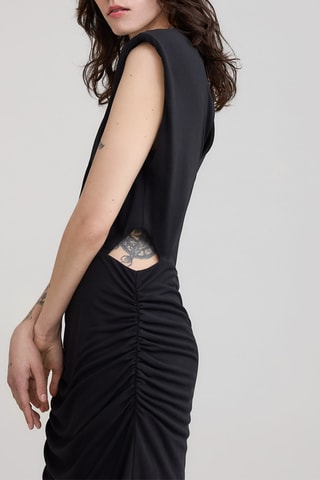 Robe fourreau - Noir - IKKS