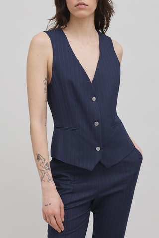 Gilet de costume - Bleu marine - IKKS