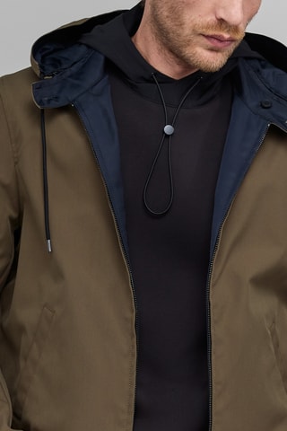 Blouson réversible à capuche - Bleu marine - IKKS