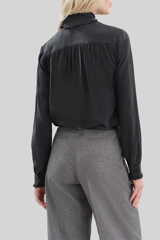 Chemisier en soie - Noir - IKKS