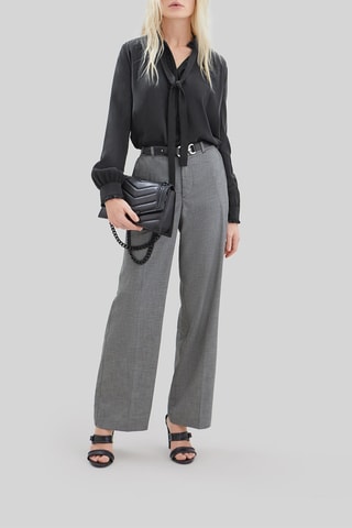 Chemisier en soie - Noir - IKKS