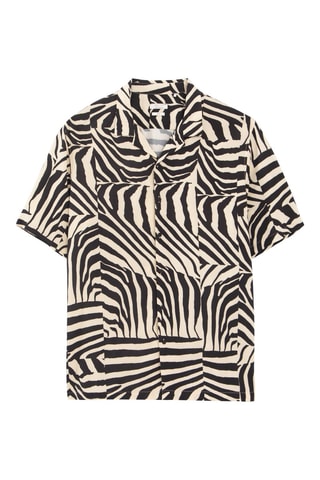 Chemise regular - Noir - IKKS