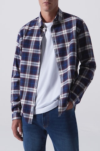 Chemise slim - Bordeaux - IKKS