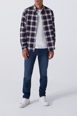 Chemise slim - Bordeaux - IKKS