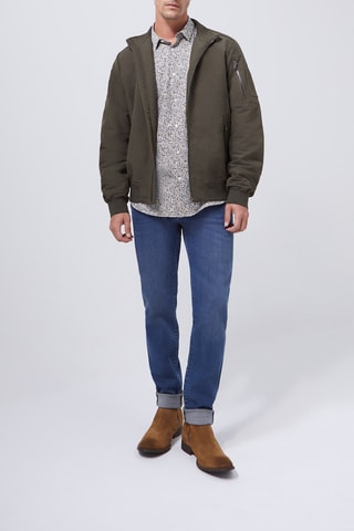 Chemise slim - Kaki - IKKS