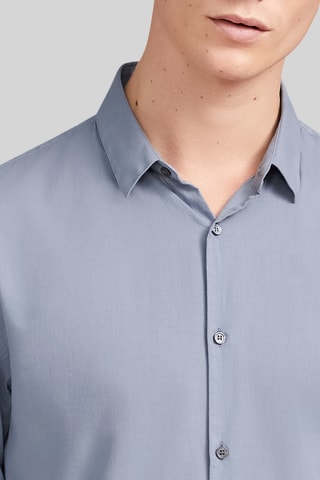 Chemise slim - Bleu - IKKS