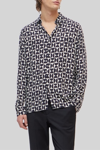 Chemise slim - Noir - IKKS