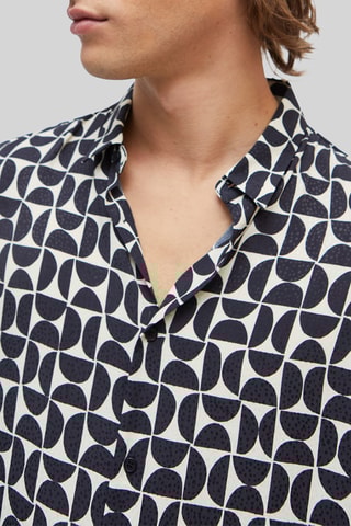 Chemise slim - Noir - IKKS